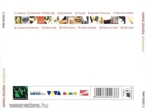 Varga Zsuzsa - Szívadóvevő (CD)