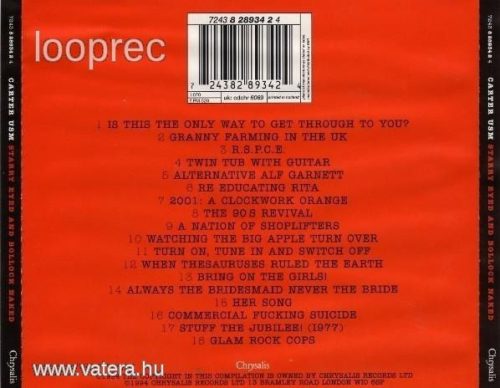 Carter USM - Starry Eyed and Bollocks Naked (CD)