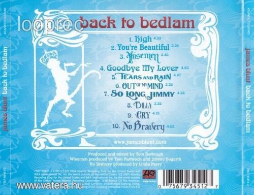 James Blunt - Back To Bedlam (CD)