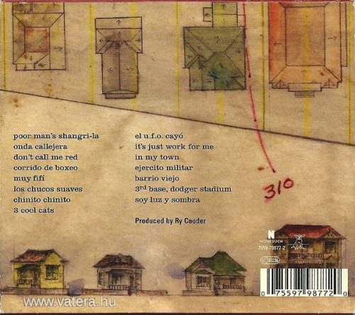 Recorded By Ry Cooder - Chávez Ravine (CD)