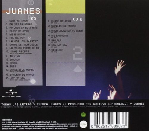 Juanes - La Vida Es Un Ratico En Vivo (2CD)