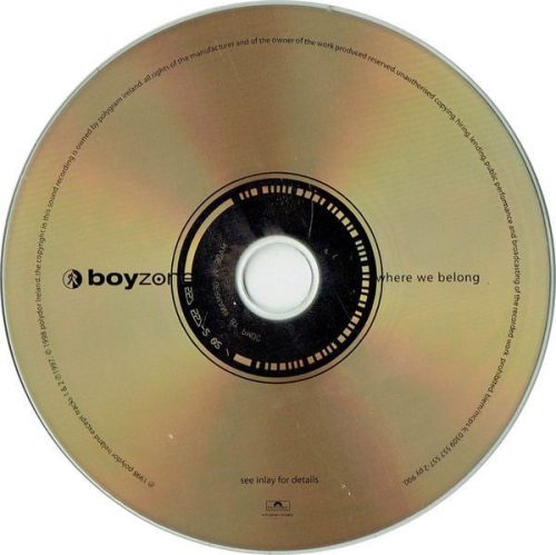 Boyzone - Where We Belong (Limited Gold Disc) (CD)