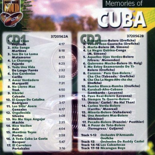Various - Memories of Cuba (2CD)