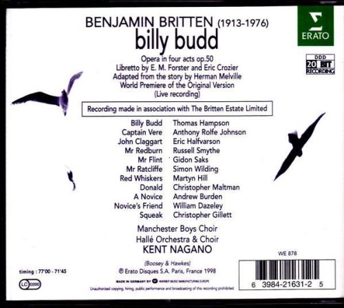 Britten - Billy Budd (2CD)