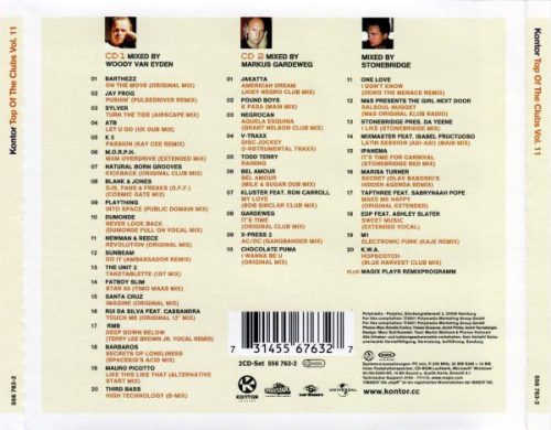 Various - Kontor - Top Of The Clubs Volume 11 (2CD)