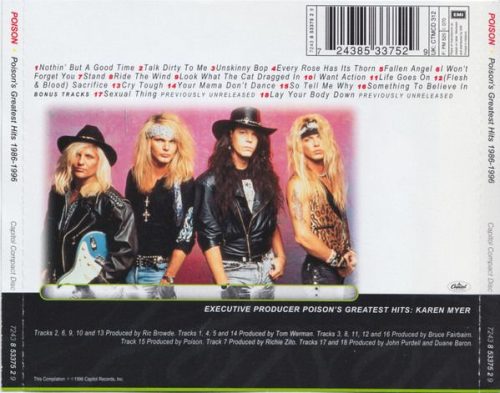 Poison - Poison's Greatest Hits 1986-1996 (1996CD)