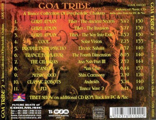 Various - Goa Tribe - Area 2 - A Trance Collection Of Psychedelic Chakras (CD)