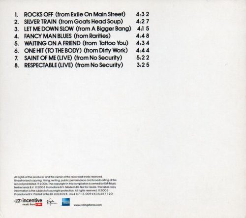 The Rolling Stones - 'A Bigger Bang' European Tour 2006 Sampler (CD)