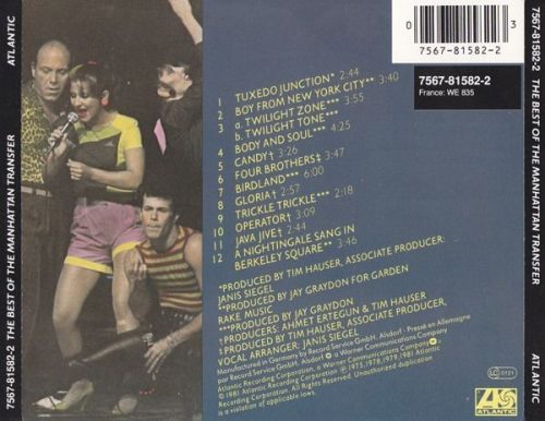 The Manhattan Transfer - The Best Of The Manhattan Transfer (CD)