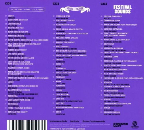 Kontor Top Of The Clubs - The Biggest Hits Of The Year MMXXII (3CD)