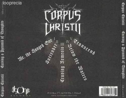 Corpus Christii - Carving A Pyramid Of Thoughts (CD)