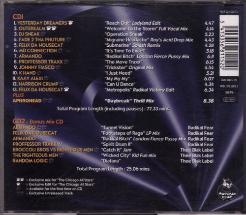 Various - Radikal Fear - The Chicago All Stars (2CD)