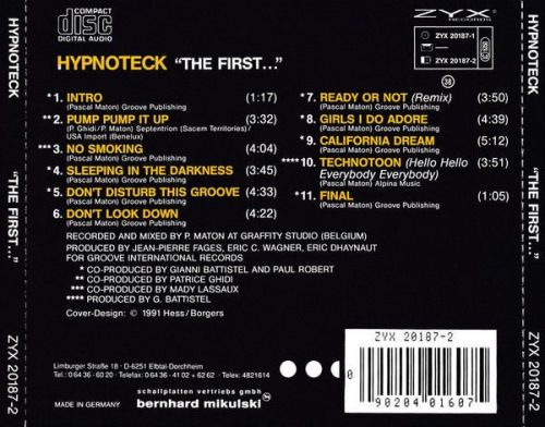 Hypnoteck - The First... (CD)