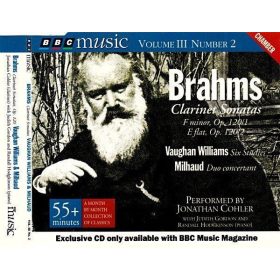   Brahms - Clarinet Sonatas / Six Studies / Duo Concertant (CD)