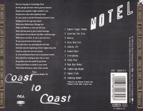 G. Love & Special Sauce - Coast to Coast Motel (CD)