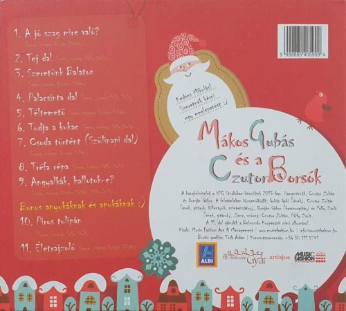 MákosGubás, CzutorBorsók - MákosGubás és a CzutorBorsók (CD)
