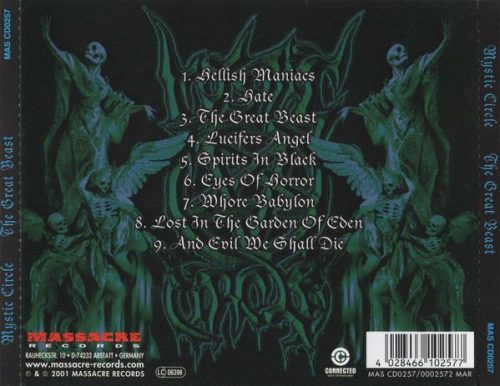 Mystic Circle - The Great Beast (CD)