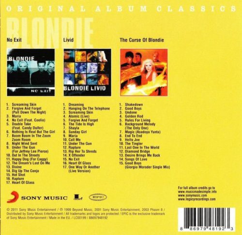 Blondie - Original Album Classics (3CD)