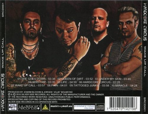 Hardcore Circus - Wake Up Call (CD) - lemezborító