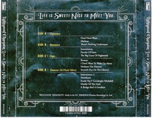 Lightspeed Champion - Life Is Sweet! Nice To Meet You. (2CD) - lemezborító