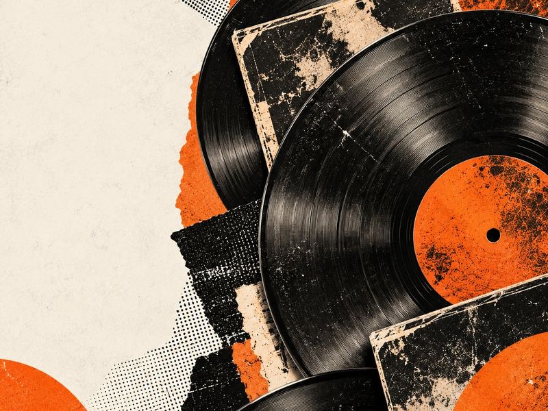 Vinyl és bakelit lemezek